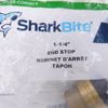 SharkBite 1-1/4" Push Cap Push to Connect Brass Plumbing Fitting PEX Pipe