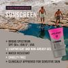LifeJacket Sun Protection Gel SPF 50 UVA, UVA 5* Sun Cream/Sunscreen factor 50, Face + Body 100ml Lightweight, Non-greasy, Water resistant, Cruelty free, Clinically Approved for Sensitive & Dry Skin