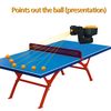Table Tennis Robot Automatic Ping Pong Ball Machine Training Aids Sport Black US