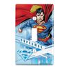 Superman Solitude Plastic Wall Decor Toggle Light Switch Plate Cover