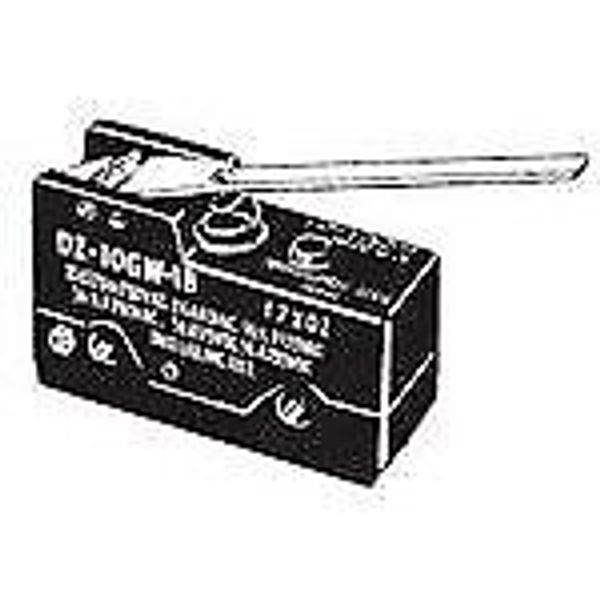 Omron Automation DZ10GW1B Switch Snap Action N.O./N.C. DPDT Hinge Lever 10A 2...
