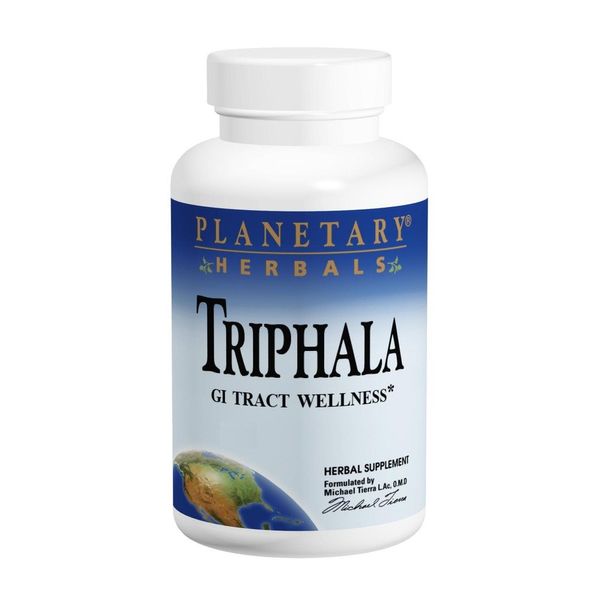 Planetary Herbals Triphala Internal Cleanser 500 mg 180 Caps