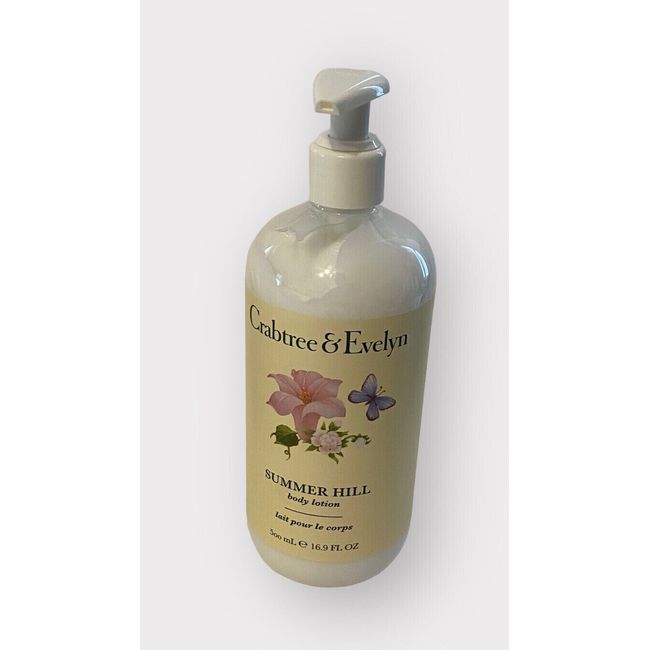 Crabtree & Evelyn SUMMER HILL Body Lotion 16.9 oz - New - RARE!