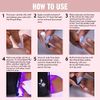 Mylee Fix N Flash Soft Gel Tips - Short Coffin - 552PCS, Full Cover Soft Gel Nail Tips, Nail Art Gel Nail Extensions, Flexible & Resistant, 12 Different Sizes, Fit All Nails