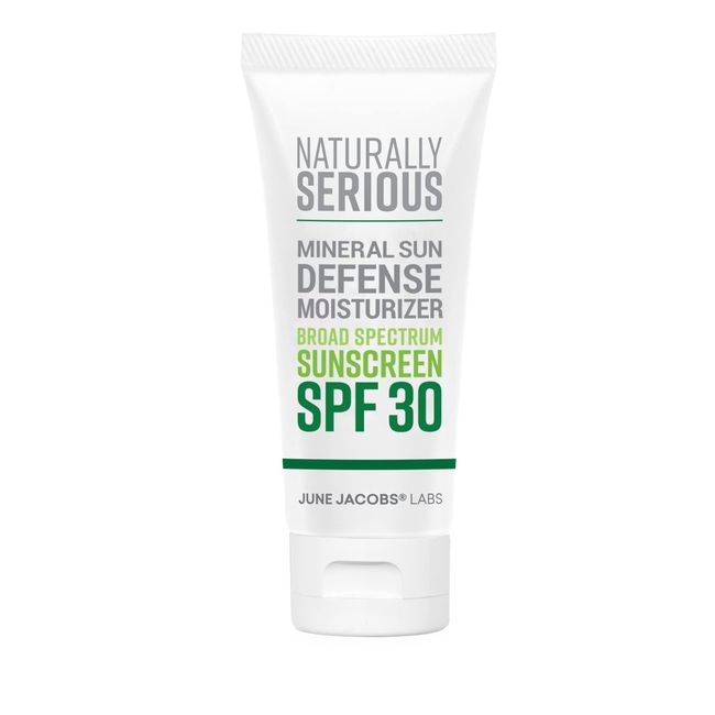 Naturally Serious | Mineral Sun Defense Moisturizer Broad Spectrum Sunscreen SPF 30,  Mineral Sunscreen SPF 30, Sunscreen Moisturizer For Face, Vegan Skincare, Cruelty-Free Skincare