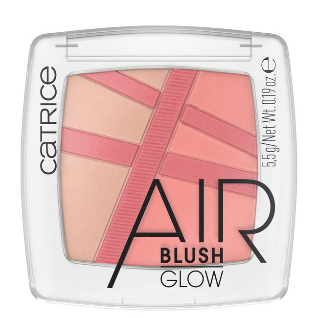 Catrice AirBlush Glow, Rouge, Nr. 030 Rosy Love, mehrfarbig, 3 Farben, sofortiges Ergebnis, langanhaltend, schimmernd, vegan, Mikroplastik Partikel frei, Nanopartikel frei (5,5g)