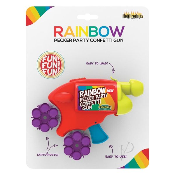 Rainbow Pecker Confetti Gun