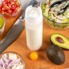 First in First Out 16 Ounce Condiment Squeeze Bottle 6 Refillable Lid FIFO Sq...