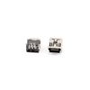 sourcing map 10PCS 5-Pin Type B SMT Surface Mounted Devices Mini USB Female Socket Jack Connector