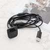 Create idea 2Pcs USB Charging Cable Replacement Compatible with Xbox 360/360 Slim Controller Charger Cable Accessories Black