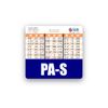 PA-S Badge Buddy Horizontal w/Height & Weight Conversion Charts (Standard, Navy)