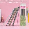 LIKENNY Sponge Nail File, Gel Nail File, Nail File, Double Sided Type, Set of 6, 1 Nail Art Brush Included, Set of 7