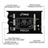 Pyle PDC21 Premium Direct Injection Audio Box, 1/4" Connector, Black