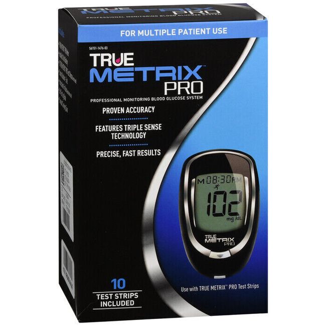 Truemetrix PRO Professional Monitoring Blood Glucose System