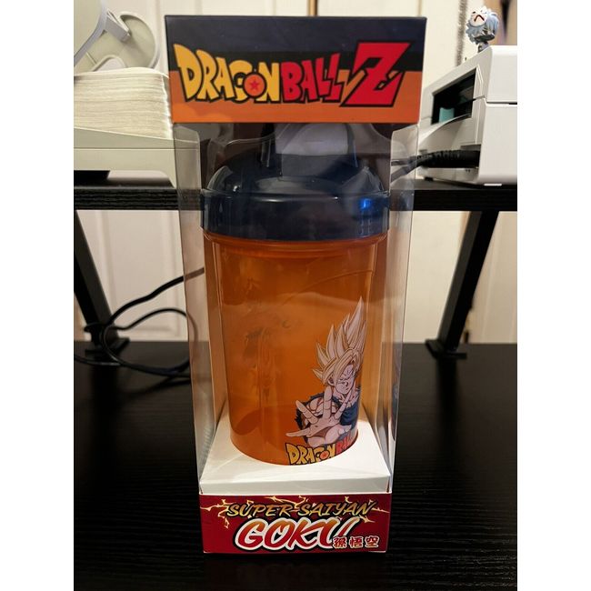 GamerSupps Dragon Ball Z Goku 24oz Cup + Samples, In Hand