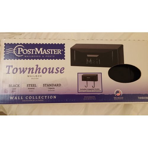 PostMaster Townhouse Horizontal Wall-Mount Mailbox