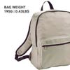 Go Travel Ultra Lightweight Foldaway Small Cabin Approved Backpack (Ref 848) (Light Grey)