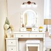 Modern 23In 3-Lights Makeup Vanity Light Bathroom Tiolet Mirror LED Wall Lamp