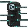 Motorcycle Accessory Bar 8-16mm Mount with Waterproof Case for Apple iPhone 13/13 Pro