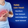 TUMS Smoothies Extra Strength Antacid Chewable Tablets for Heartburn Relief, Assorted Fruit - 60 Count