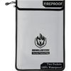 Fireproof Document Bag Waterproof 2000℉ Zipper Organizer for Valuables