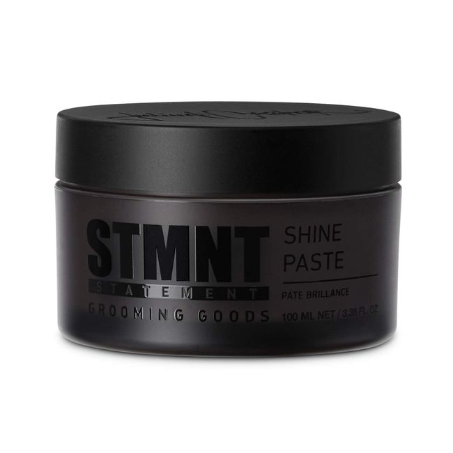 STMNT Grooming Goods Shine Paste, 3.38 oz | Natural Shine Finish | Strong Control | Non-Greasy Formula