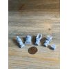 Z SCALE 1:220CONSTRUCTION 5 pc. BULLDOZER, DUMP TRUCK(s) CEMENT MIXER + DUMPSTER