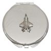Stealth Bomber Compact Mirror Handbag Gift With Free Engraving 349