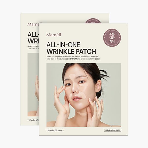 Manel All-in-One Wrinkle Patch Forehead Between Eyes Nasolabial Neck