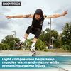 Bodyprox Protective Knee Pads, Thick Sponge Anti-Slip, Collision Avoidance Knee Sleeve (Large)
