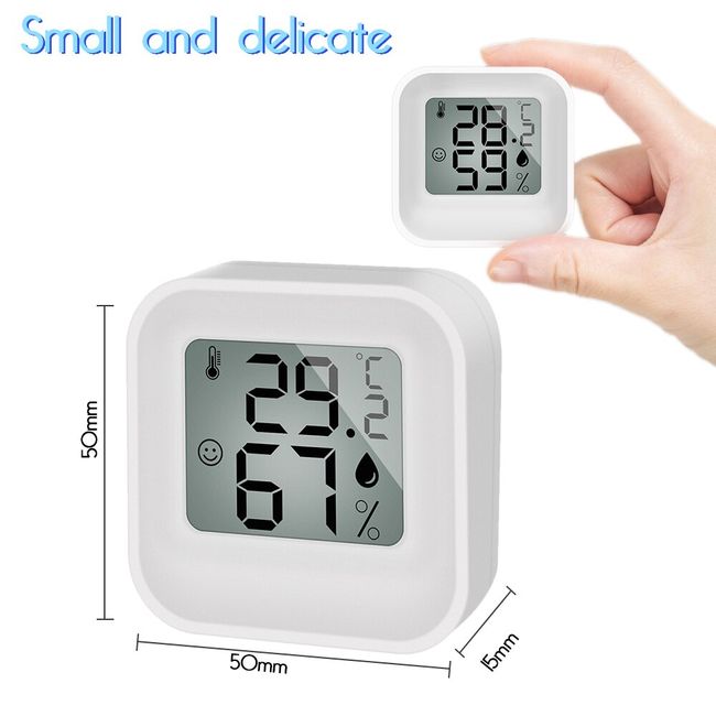 Mini Hygrometer, Small Digital Thermometer Hygrometer Detecter