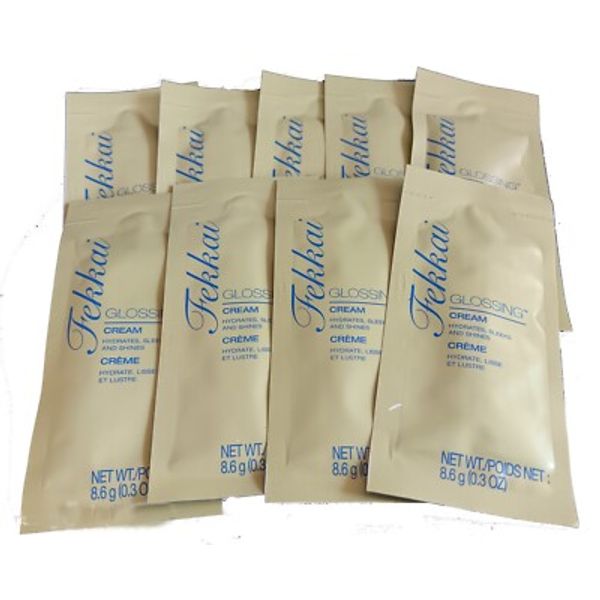 Fekkai Glossing Cream (9 Packets/Samples) 8.6 g. (0.3 oz) each (77.4 g 2.7 oz