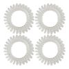 Kitsch 4 Piece Mega Thick & Long Hair Coil Set (Clear)