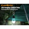 EverBrite Rechargeable Camping LED Bulb 3 Lighting Modes USB LED Tent Light Blue
