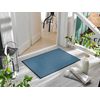 Door Mat Steel Blue 50x75 cm blue