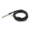 A-DIGISHUO 5pcs DS18B20 Temperature Sensor Temperature Probe Stainless Steel Package Waterproof 1M (5Pcs 2 Meter Kit)