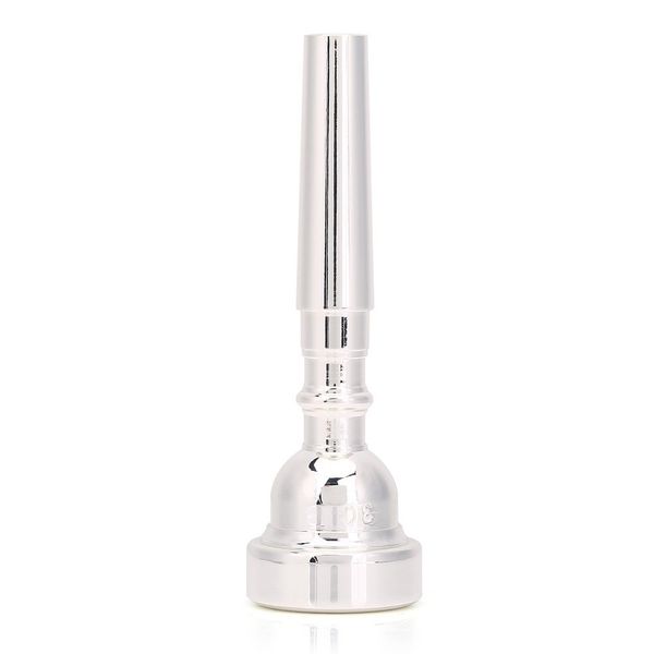 Trumpet Mouthpiece, 3C, Trumpet Mouthpiece, Back Mouthpiece, Yamaha Mouthpiece, Wind Band, For Practice, Labor Saving, Easy to Replace, Smooth (Silver)