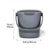 OXO Good Grips Easy-Clean Compost Bin - Charcoal - 2.83 Litre