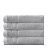 Arm & Hammer Super Soft Bath Towels, 4 Piece, Light Grey