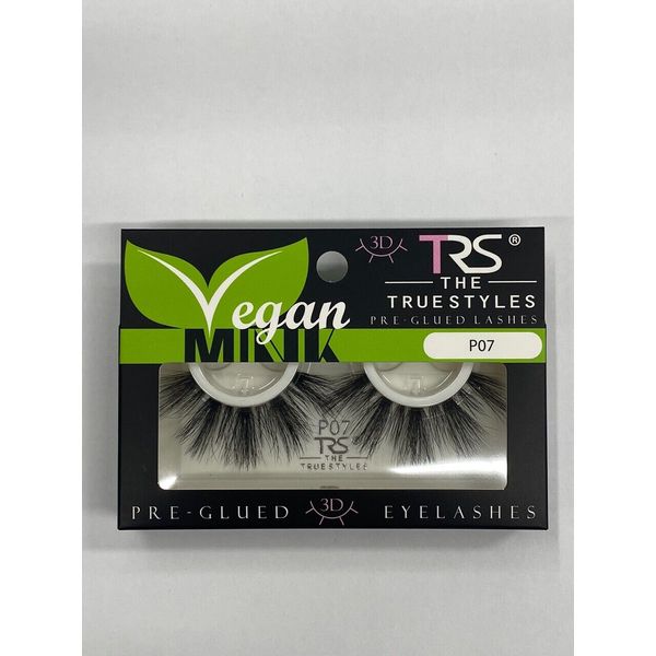 TRS 3D VEGAN MINK PRE-GLUED EYELASHES #P07