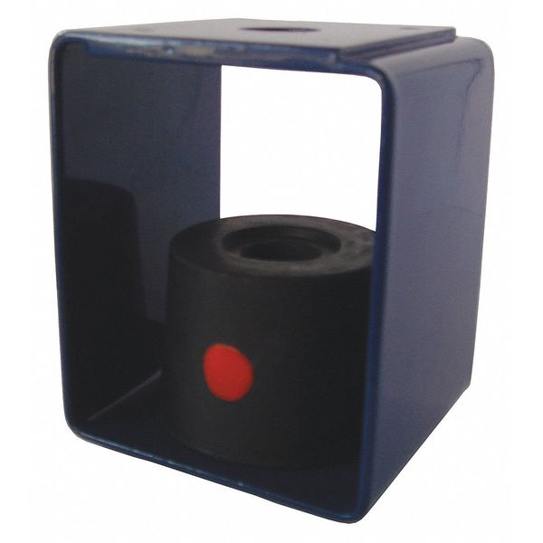 Hanger Mount Vibration Isolator, Natural Rubber Isolator Type, 30 to 75 lb Capacity Range-Each