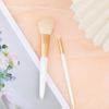 DUcare X1-05+X1-06 Powder Brush, Eyeshadow Brush, Set of 2, Shading Brush, Blush Brush, Face Brush, Diagonal Cut Makeup Brush, Eye Makeup, Dedicated Brush, Fluffy Makeup Brush, Eye Makeup & Blush Brush, Uses Premium Taklon