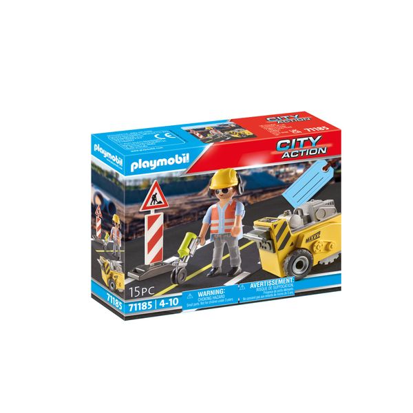 Playmobil Set Cadeau OUVRIER+SCIE DE SOL