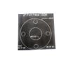 (10 Pack) 2 Inch Pipe Size Neoprene Flange Gaskets, Full Face,1/8 Thick 150#