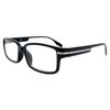 Incredible Bargains The Dean Stylish Rectangular Reading Glasses + 1.50 Black