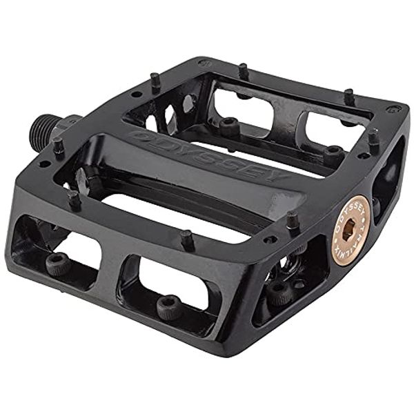 ODYSSEY Cielincki Trail Mix Sealed Bearing Pedals, Black, 9/16-Inch