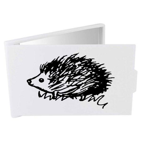 Azeeda 'Hedgehog' Compact/Travel/Pocket Makeup Mirror (CM00003428)