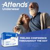 Attends Protective Underwear Regular Absorbency Medium 20 Count APV20 by Attends Healthcare