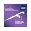 4 Pack DenTek Cross Flosser Floss Picks, X-Shaped Floss Hugs Teeth, 75 Count