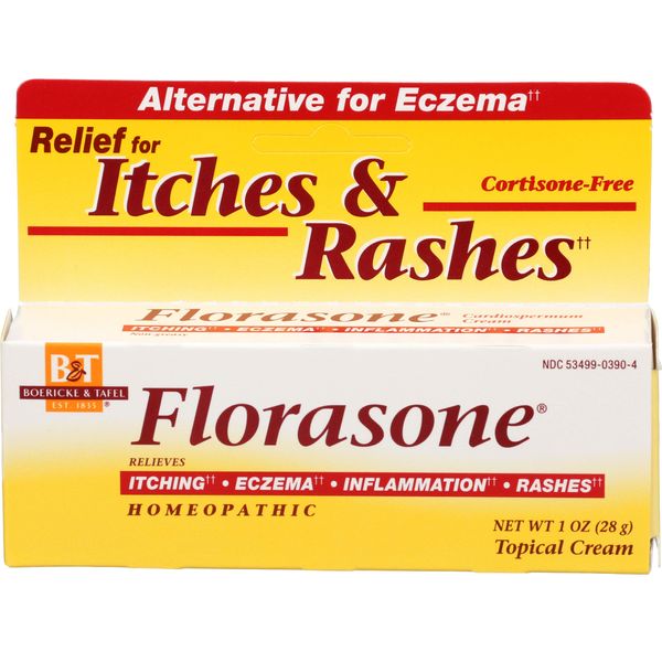 Boericke & Tafel, Cream Eczema Florasone, 1 Ounce